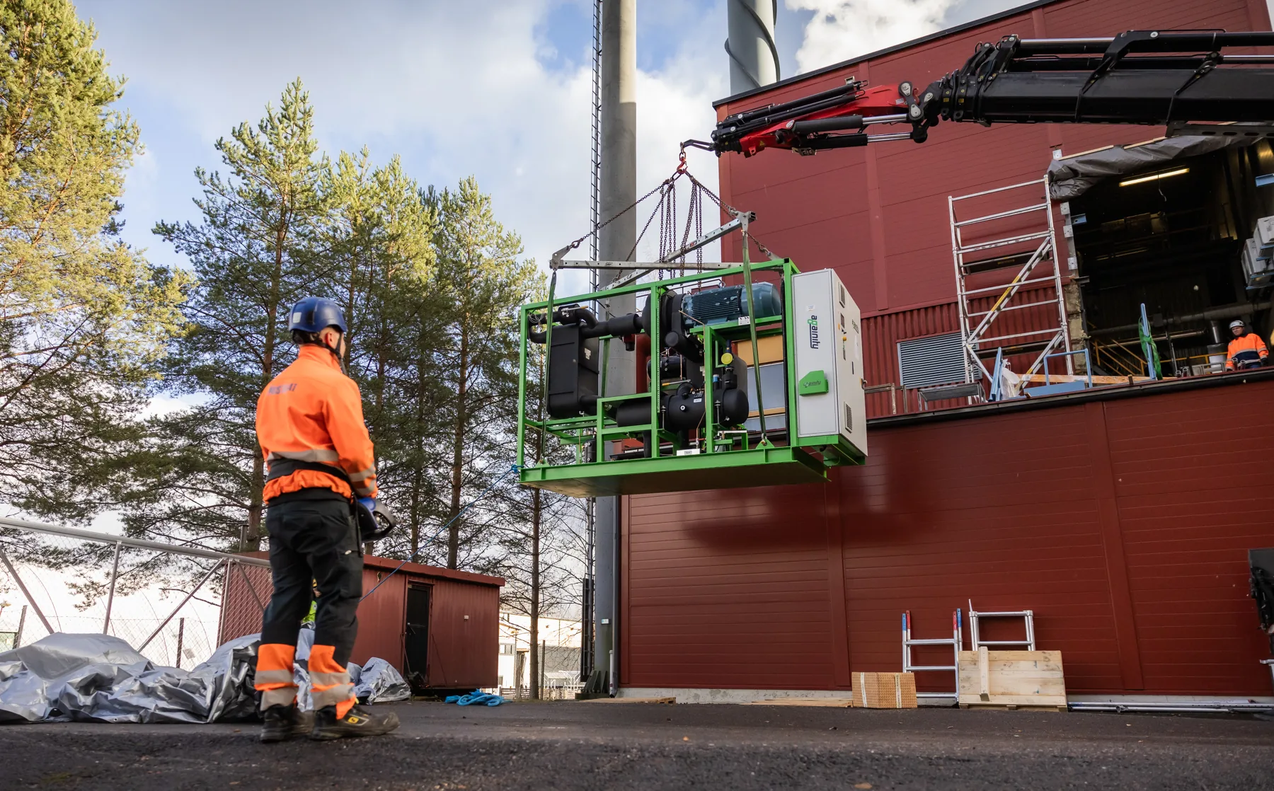 Againity ORC system installation