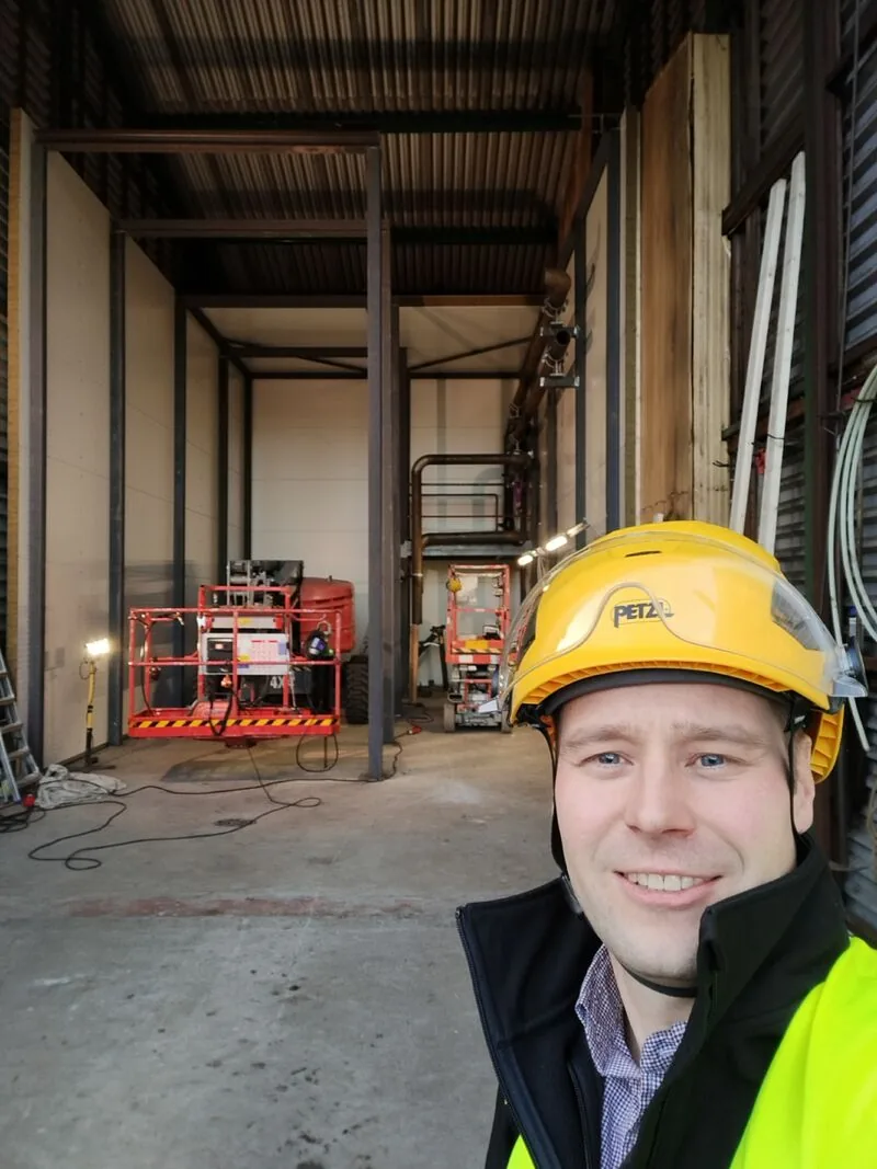 Preparing the installation space in Kannus
