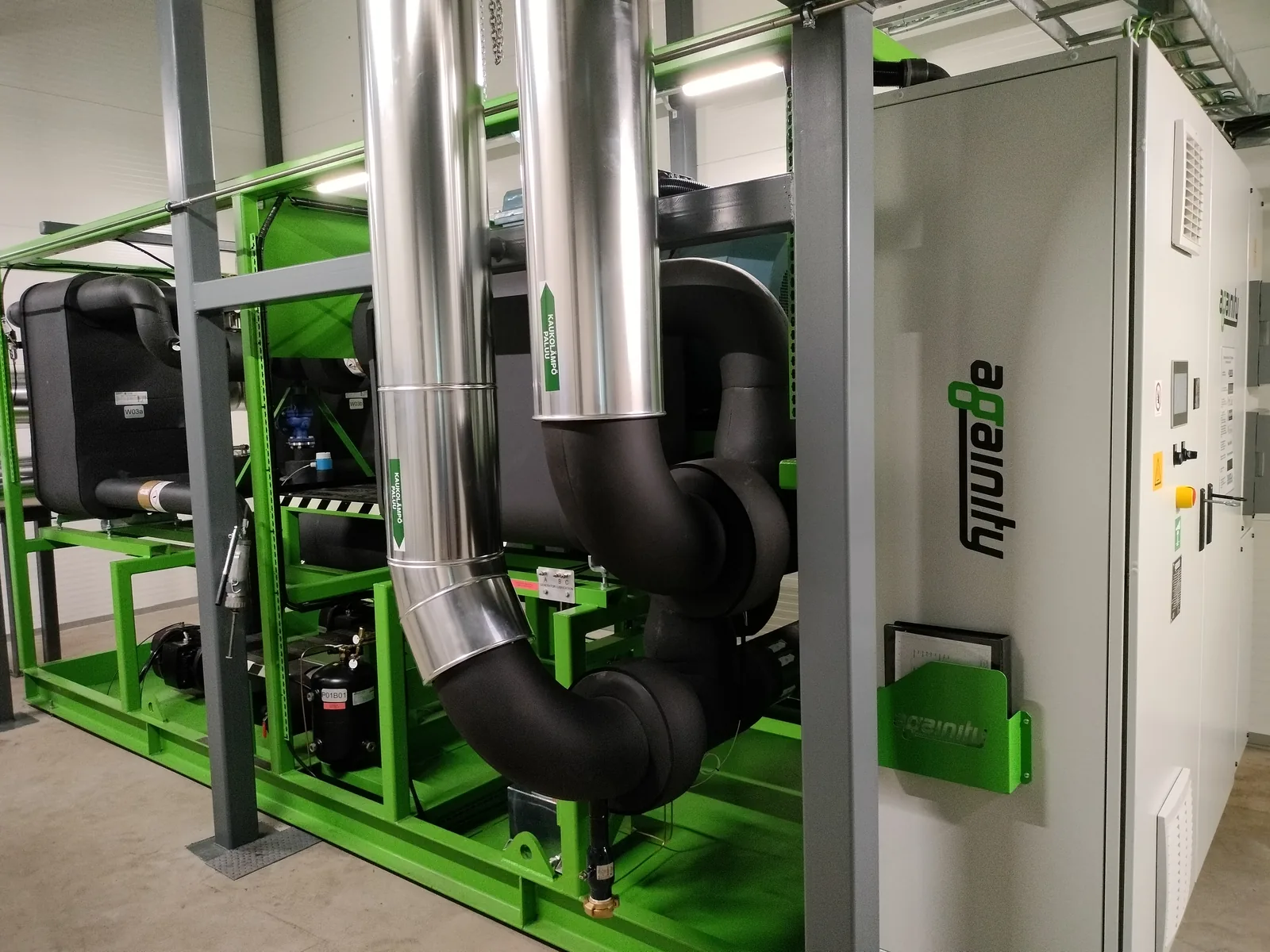 Installed Againity ORC system in Kannus